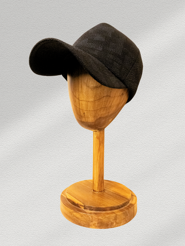 Midnight Black Textured Cap