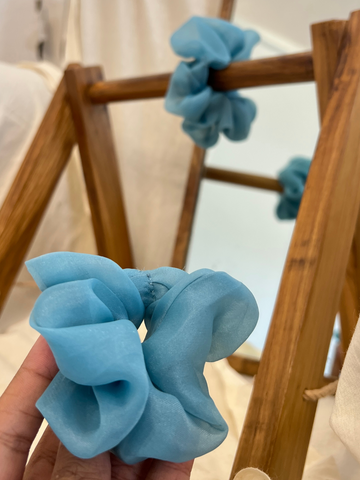 Organza Scrunchie – Soothing Pastels