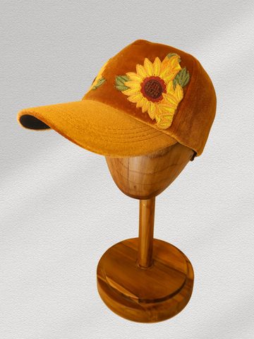 Sunflower Mustard Designer Cap