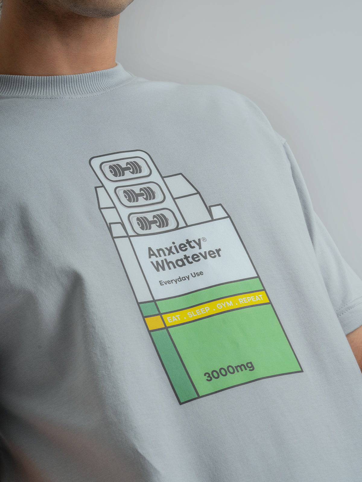 Anxiety Whatever UNISEX Oversized T-shirt