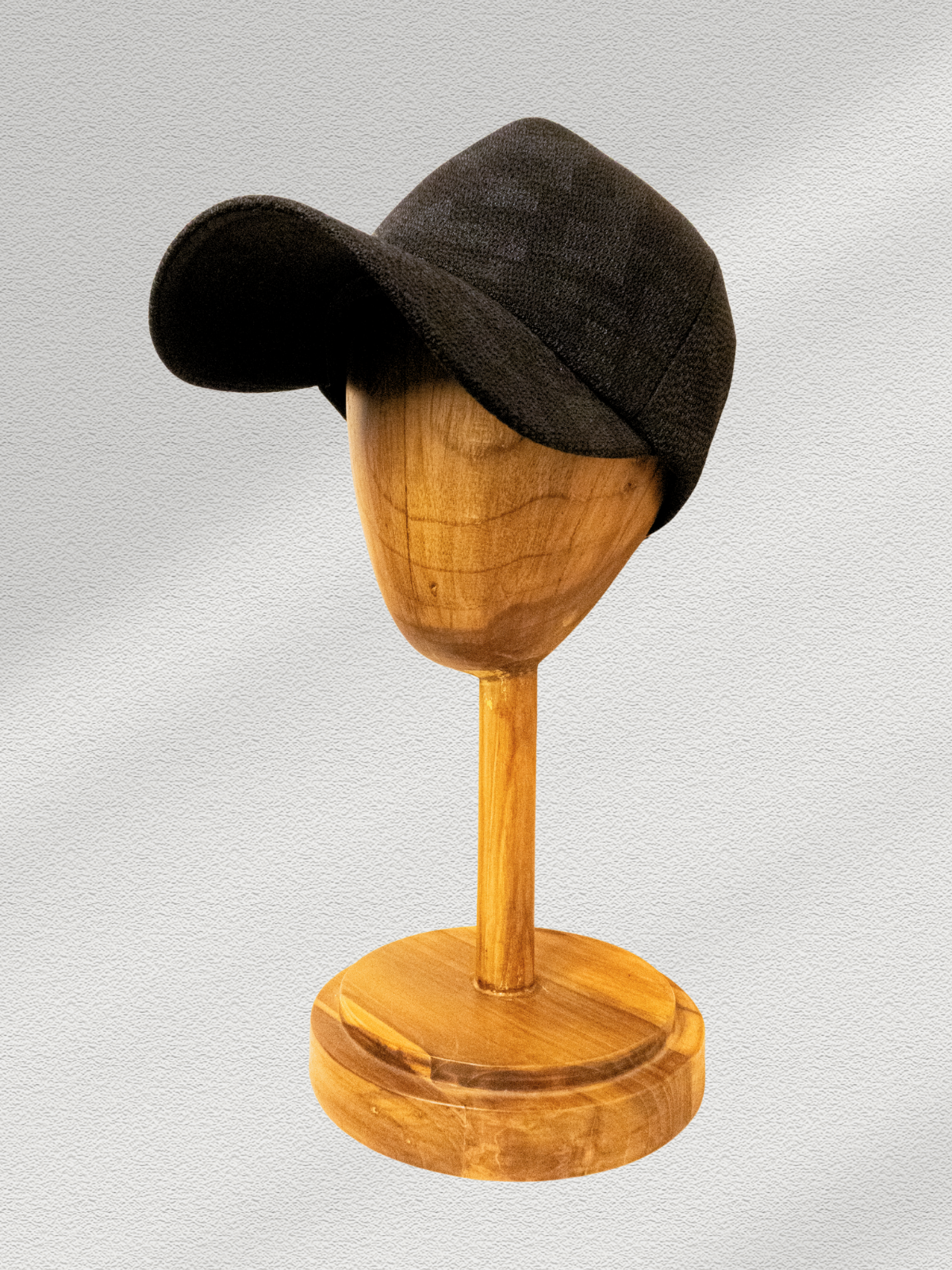 Midnight Black Textured Cap