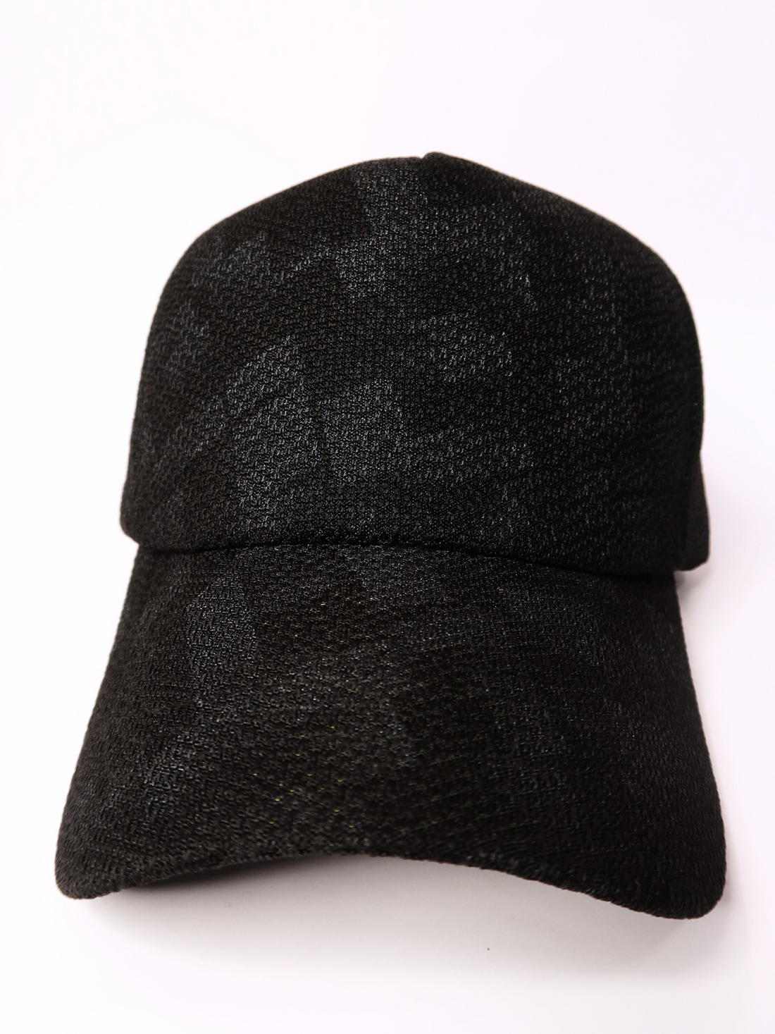 Midnight Black Textured Cap
