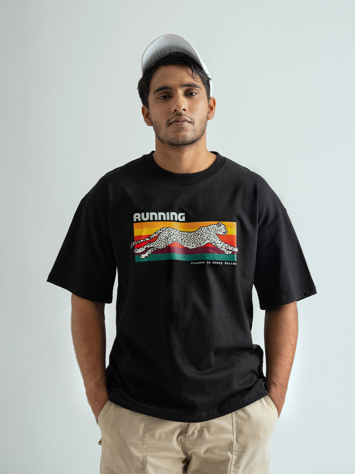 Running Cheetah UNISEX Oversized T-shirt