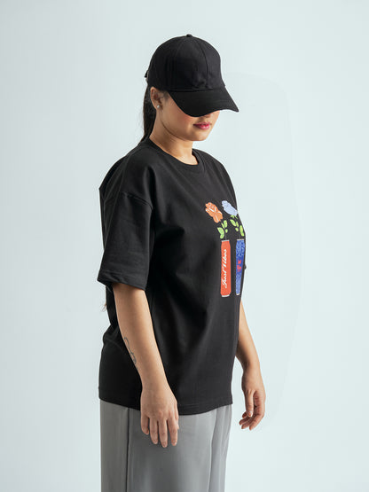 CANCAN Unisex Oversized T-shirt