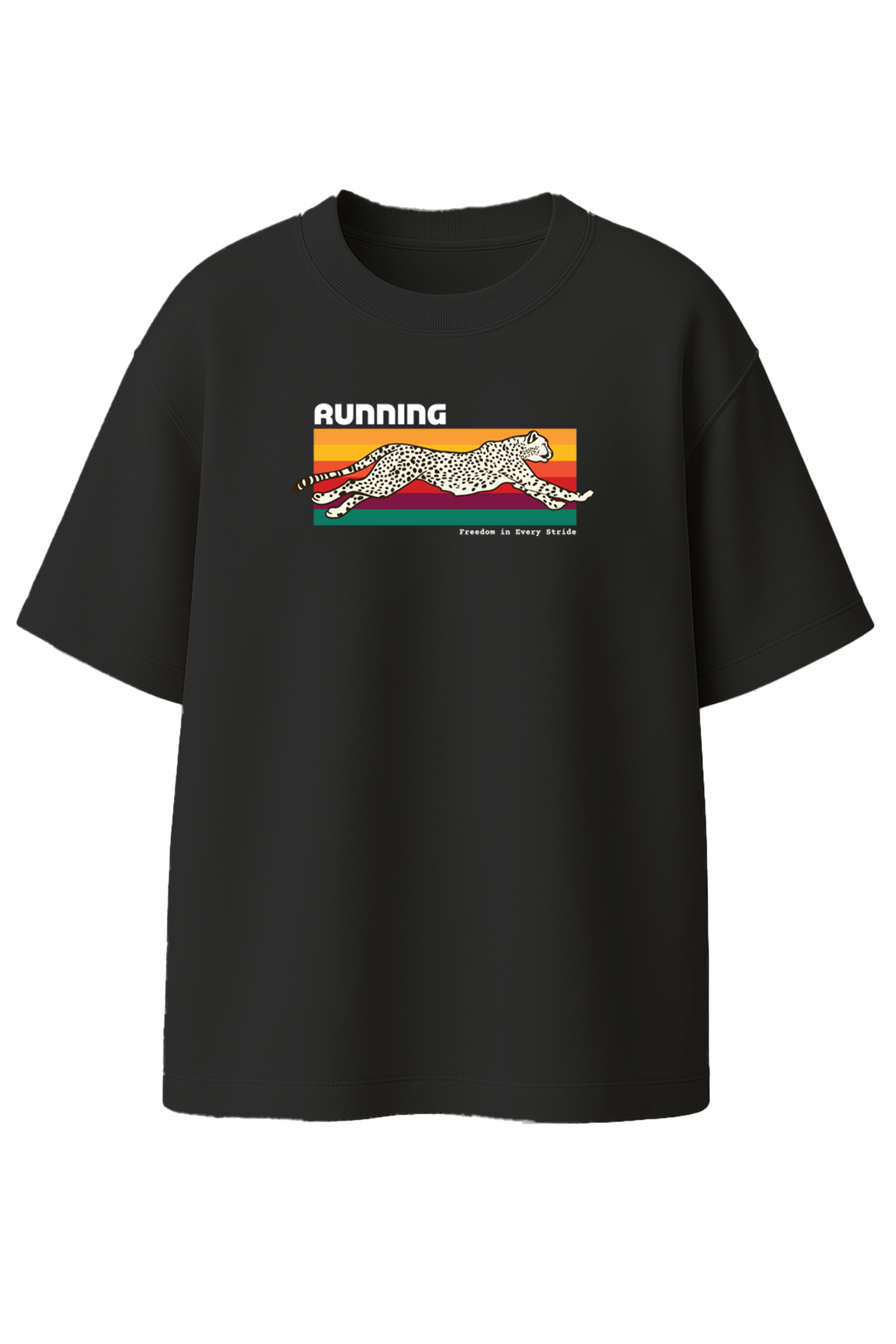 Running Cheetah UNISEX Oversized T-shirt