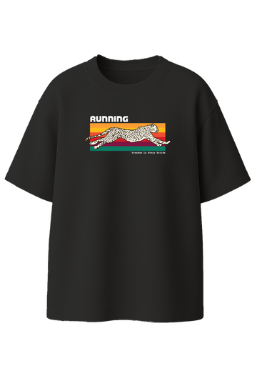 Running Cheetah UNISEX Oversized T-shirt