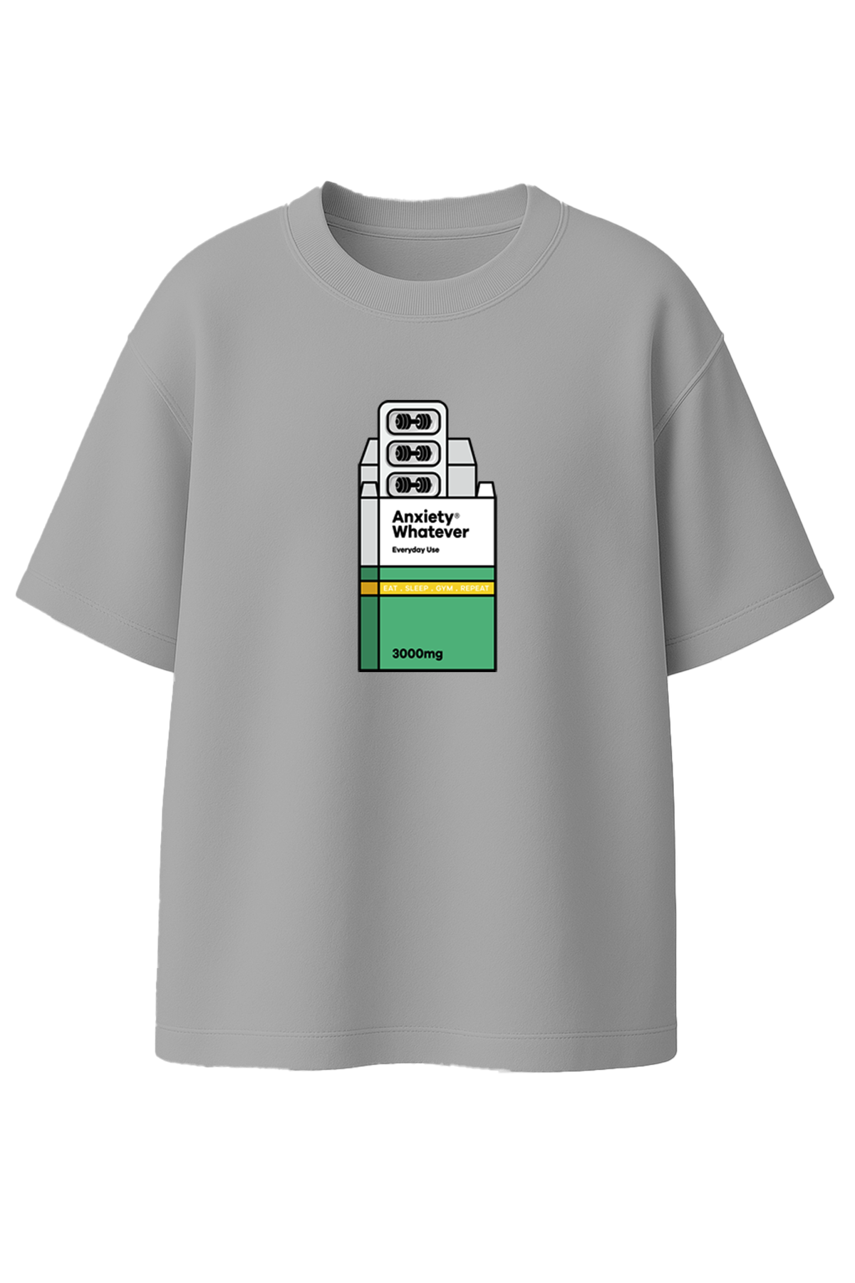 Anxiety Whatever UNISEX Oversized T-shirt