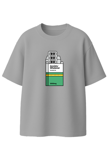 Anxiety Whatever UNISEX Oversized T-shirt